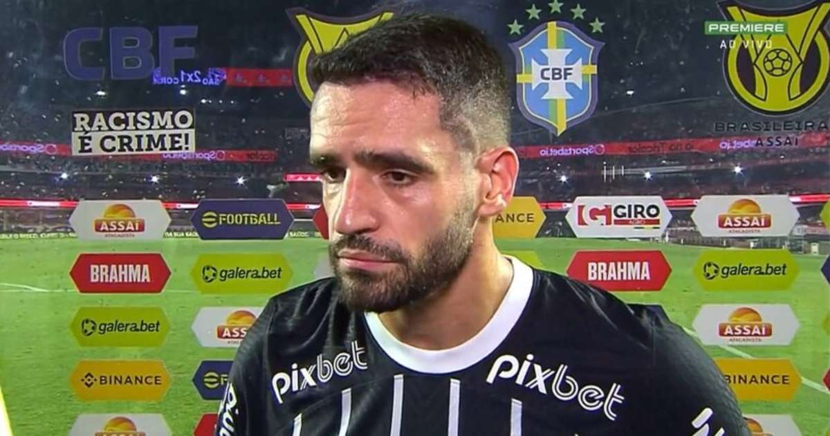 Renato Augusto reclama da arbitragem em derrota do Corinthians