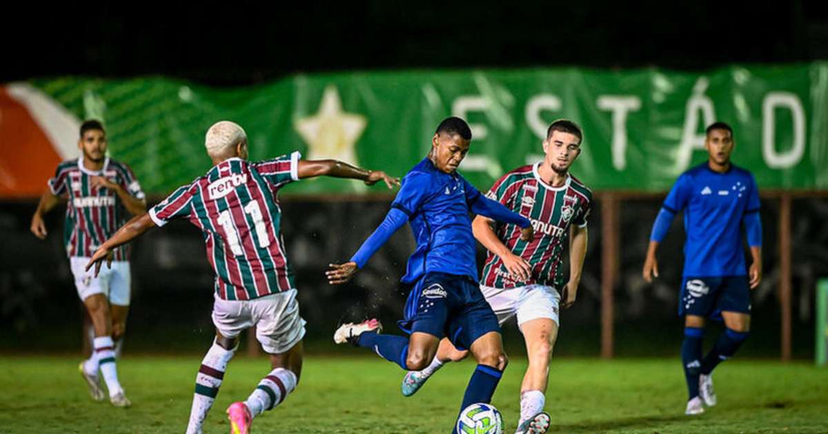 Cruzeiro bate Fluminense no Rio e abre frente na semi da Copa do Brasil Sub-20