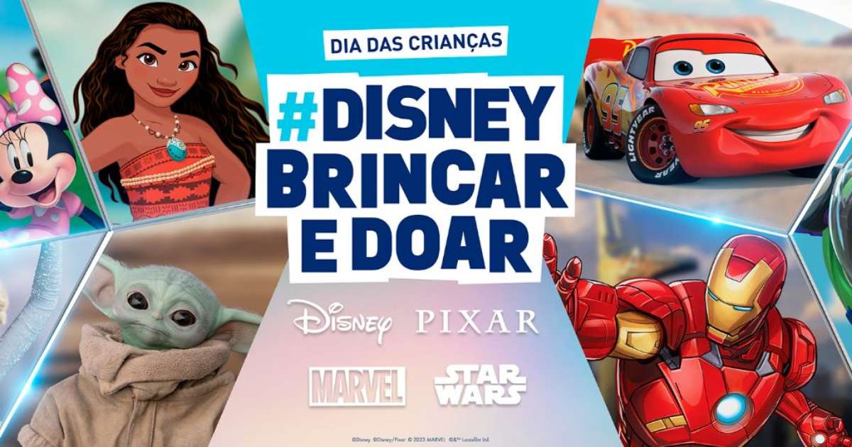 Disney Brasil promove campanha de jogos para o Dia das Crianças