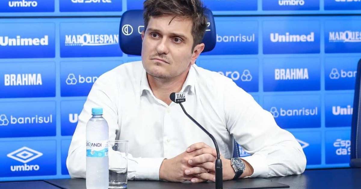 Vice de futebol do Grêmio avalia temporada e fala sobre renovações