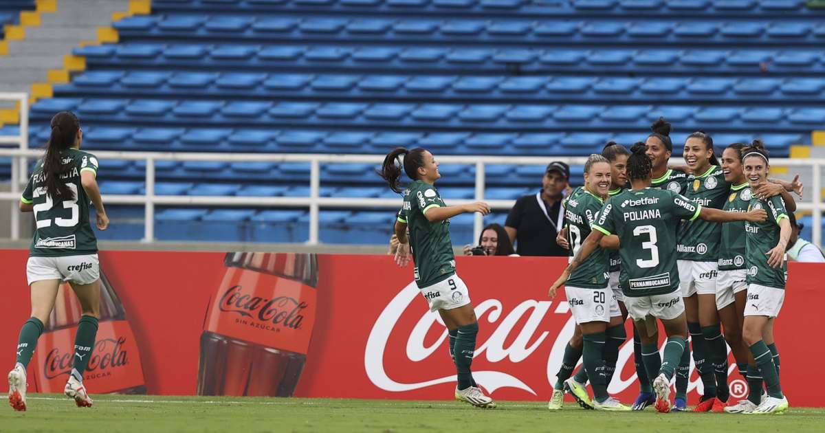 Bia Zaneratto brilha e Palmeiras estreia com goleada pela Libertadores Feminina