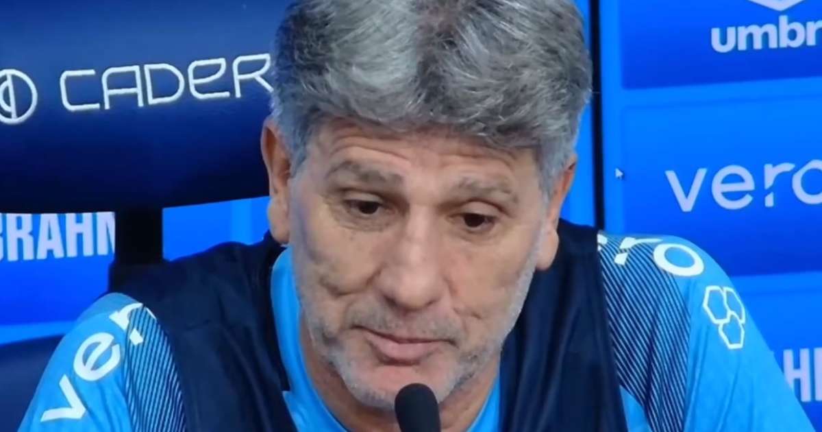 Renato Gaúcho rejeita favoritismo e pede cautela ao Grêmio contra o Inter