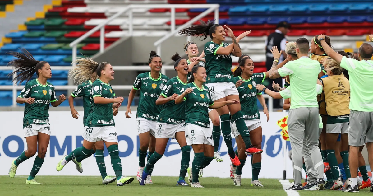 Palmeiras goleia Barcelona de Guayaquil na estreia da Libertadores Feminina