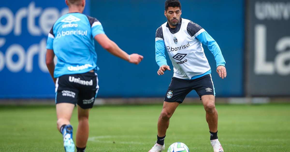 Grêmio finaliza preparação para pegar o Internacional pelo Brasileirão; veja provável time