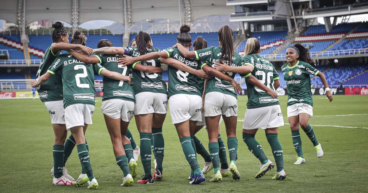 Palmeiras goleia Caracas e carimba vaga na segunda fase da Libertadores feminina
