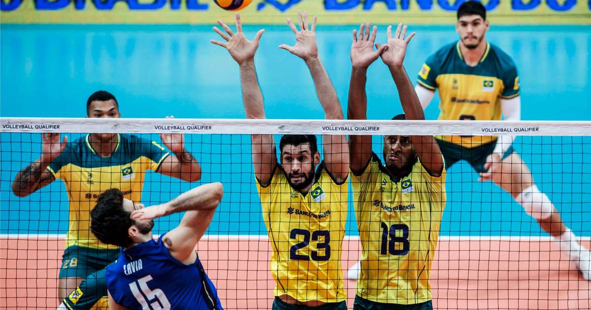 DEIXOU ESCAPAR! Brasil perde no tie-break e encerra sem medalha no vôlei  masculino - Super Rádio Tupi