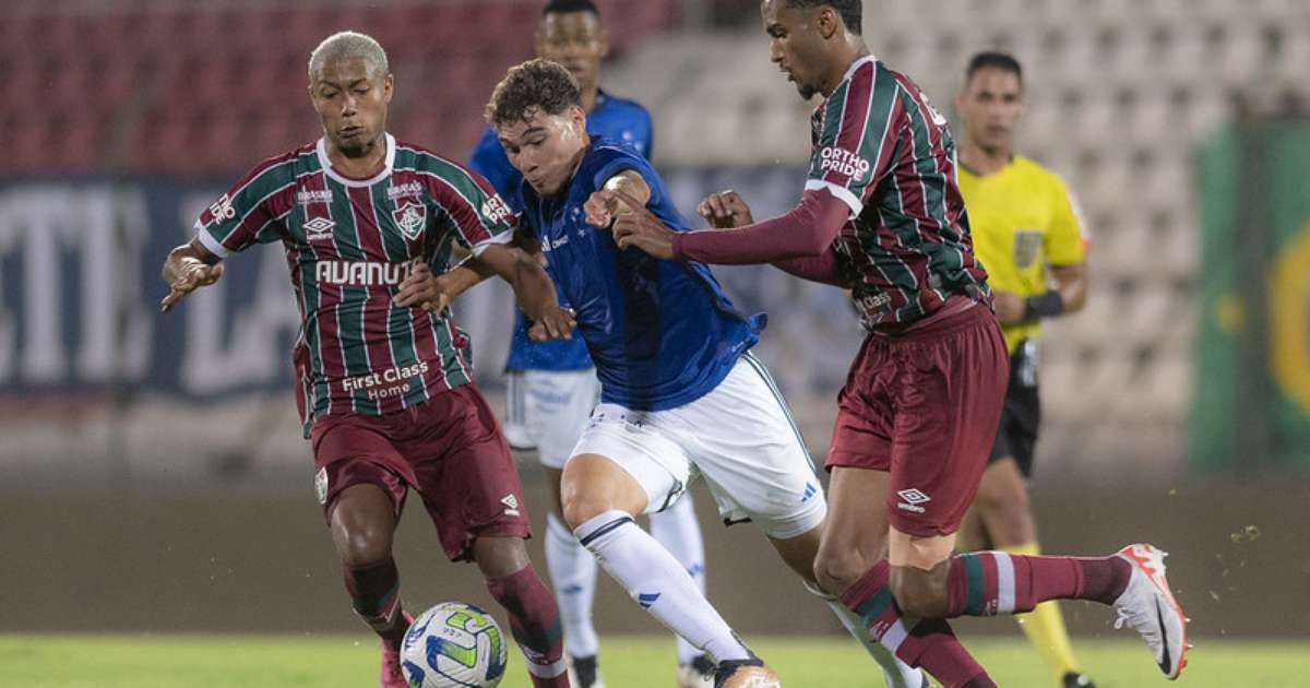Cruzeiro empata com o Fluminense e avança à final da Copa do Brasil Sub-20