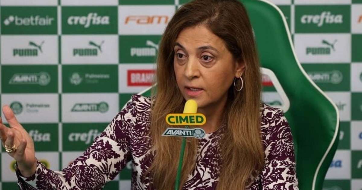 Leila Pereira responde protestos da torcida do Palmeiras: 