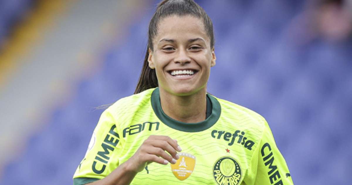 Protagonista de goleada, Lais Estevam comemora classificação do Palmeiras na Libertadores feminina