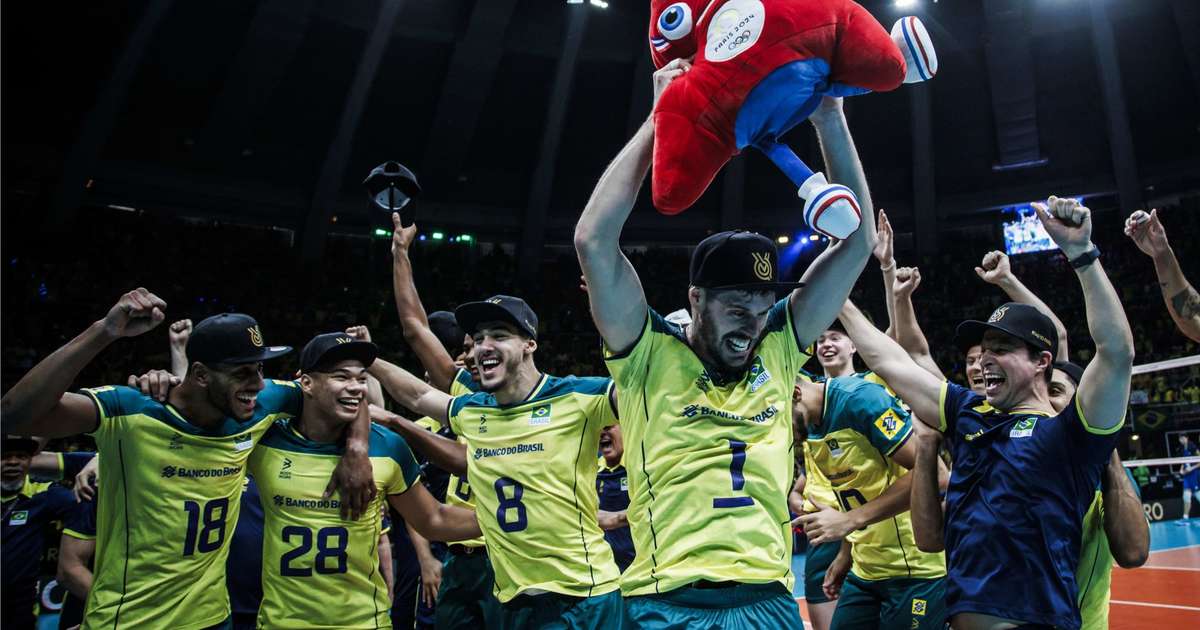 Paris 2024 Confira as Seleções de vôlei garantidas na Olimpíada