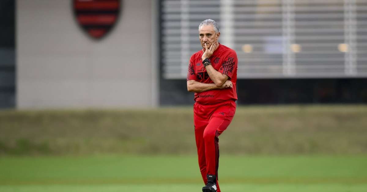 Tite comanda primeiro treino no Flamengo e não descarta título