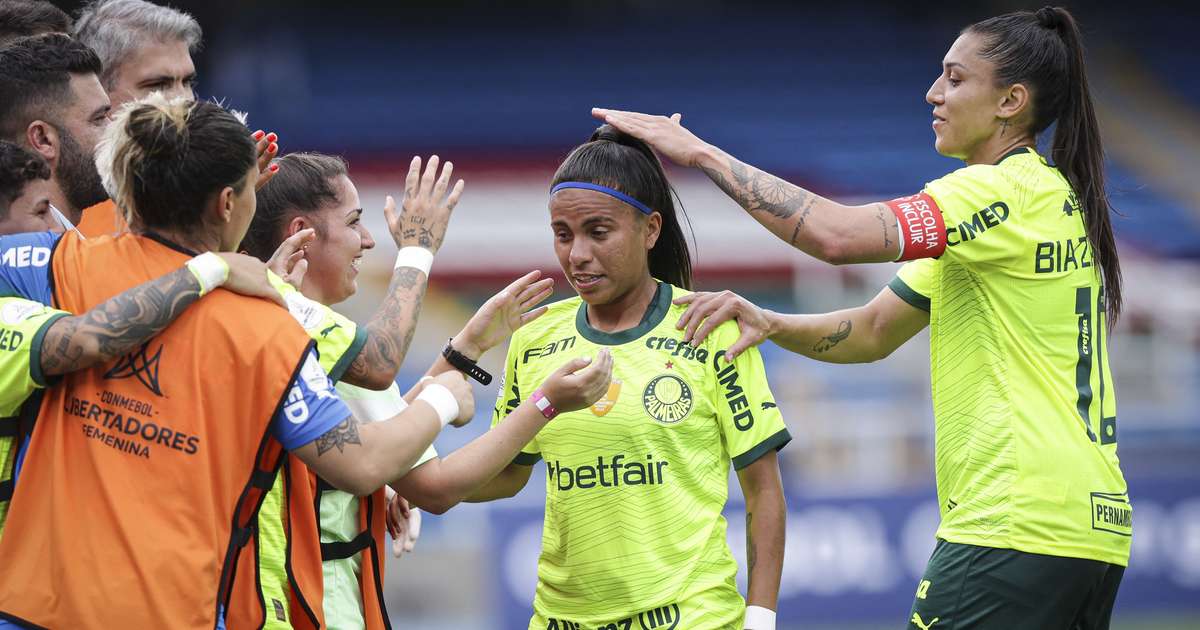 Já classificado, Palmeiras enfrenta Atletico Nacional pelo primeiro lugar  na Libertadores Feminina