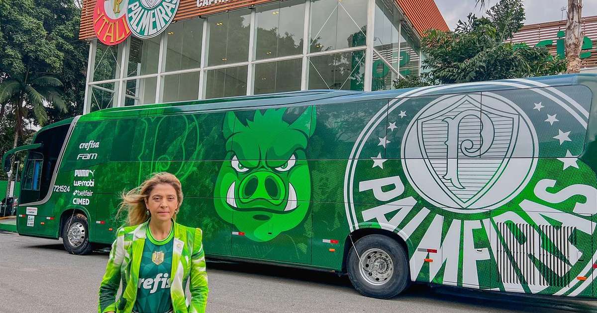Leila Pereira reprova vandalismo da torcida: 