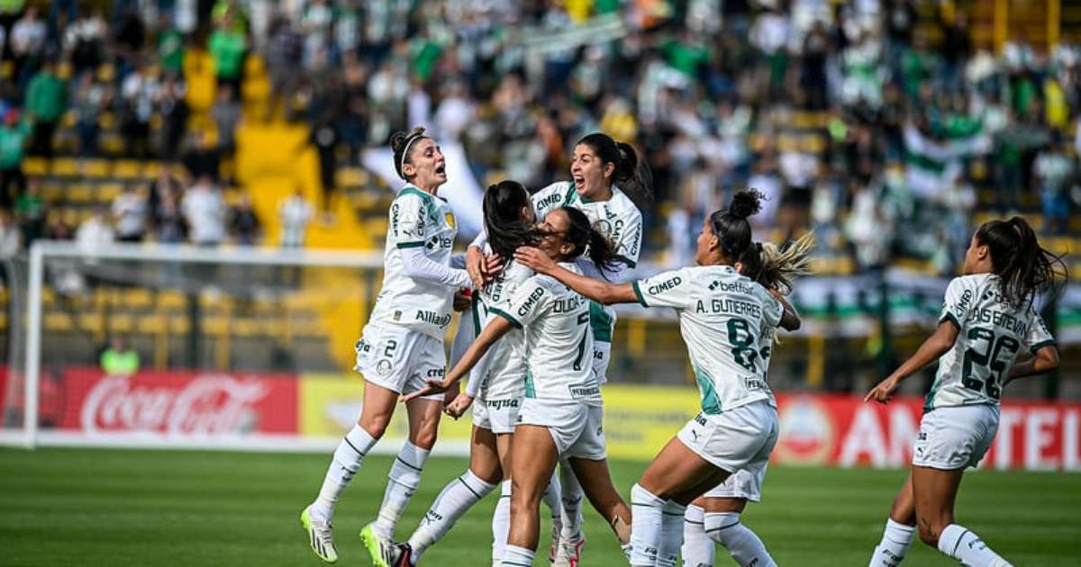 Em jogo de três viradas, Palmeiras vence Atlético Nacional e garante liderança do grupo na Libertadores Feminina