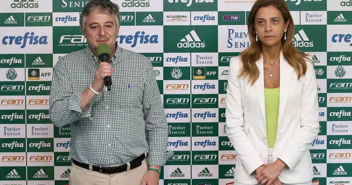 Ex-presidente do Palmeiras, Paulo Nobre critica Leila Pereira em carta aberta: 