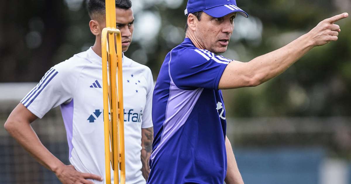 Cruzeiro treina, mas técnico não define time que pega o Cuiabá