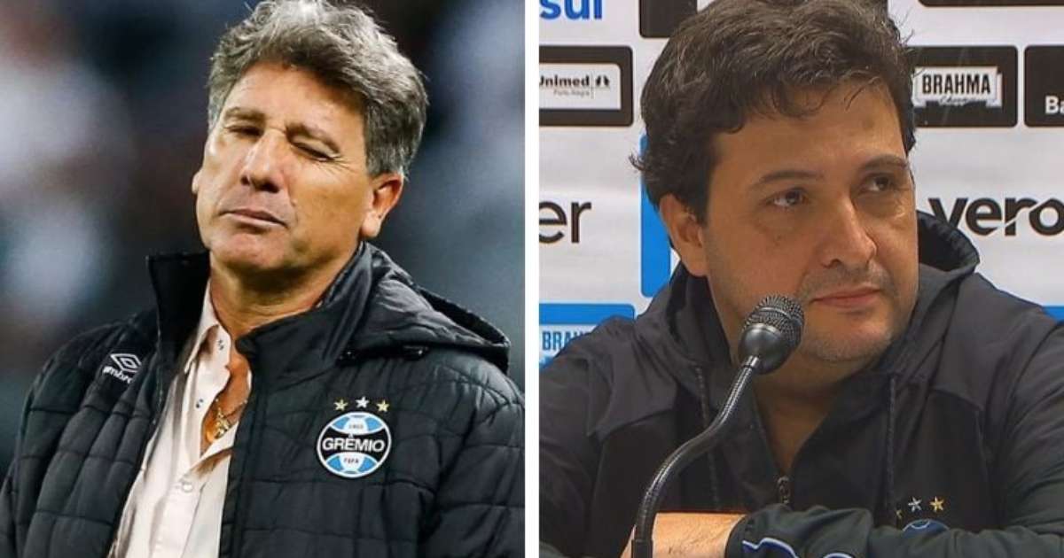 Renato Gaúcho e diretoria do Grêmio resolvem desavenças em reunião de paz