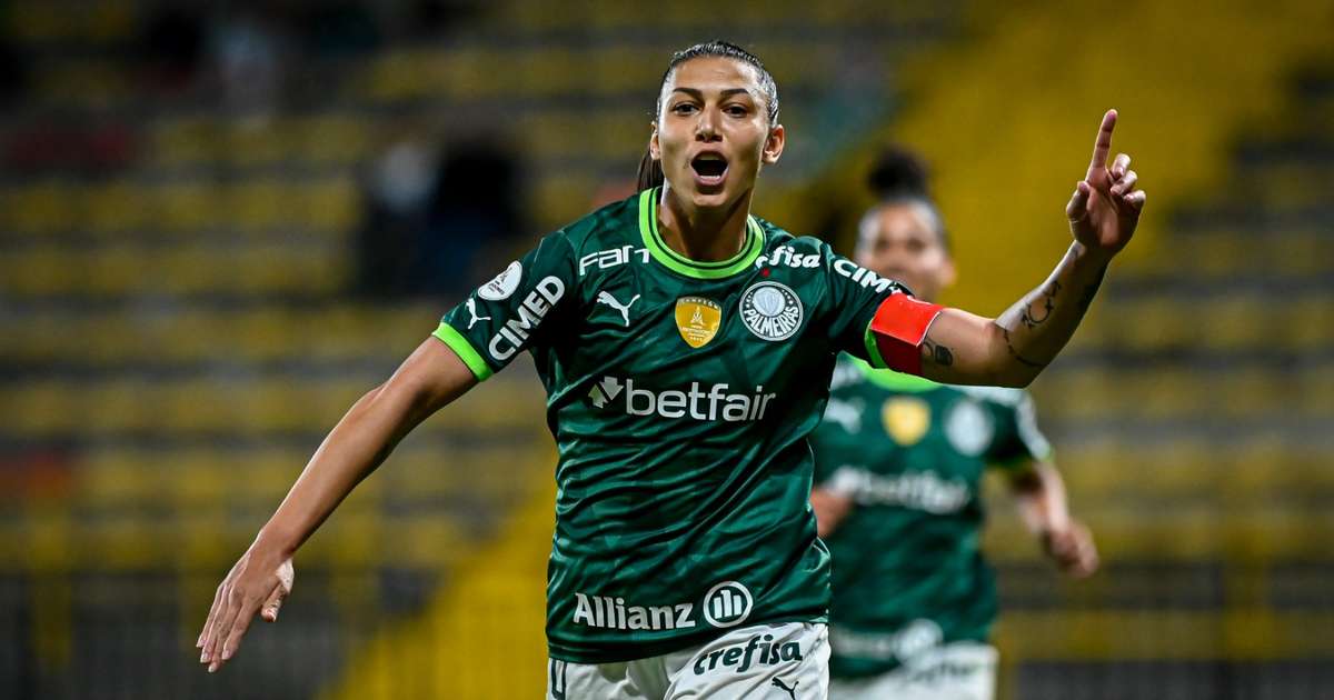 Palmeiras goleia o Olimpia e avança às semifinais da Libertadores Feminina