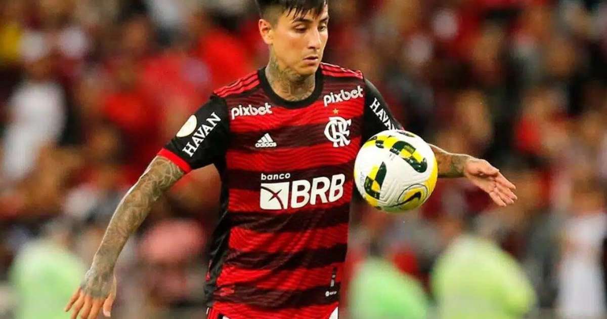 Pulgar retorna ao Flamengo e participa de treino no Ninho do Urubu