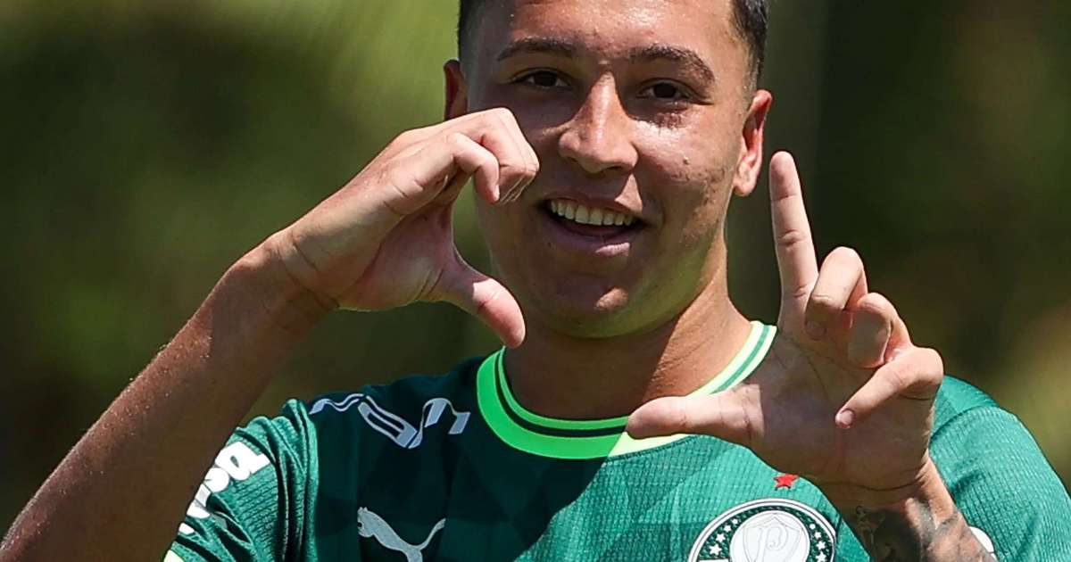 Palmeiras renova contrato com Thalys, destaque do sub-20, até 2026