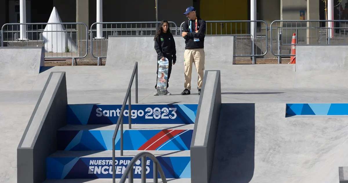 Skate nos Jogos Pan-Americanos de Santiago-2023