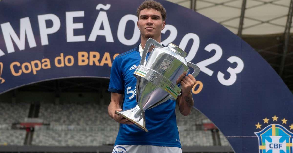 Arthur Viana, do Cruzeiro, ganhou a Copa do Brasil sub-20 diante do time que atuou por uma década