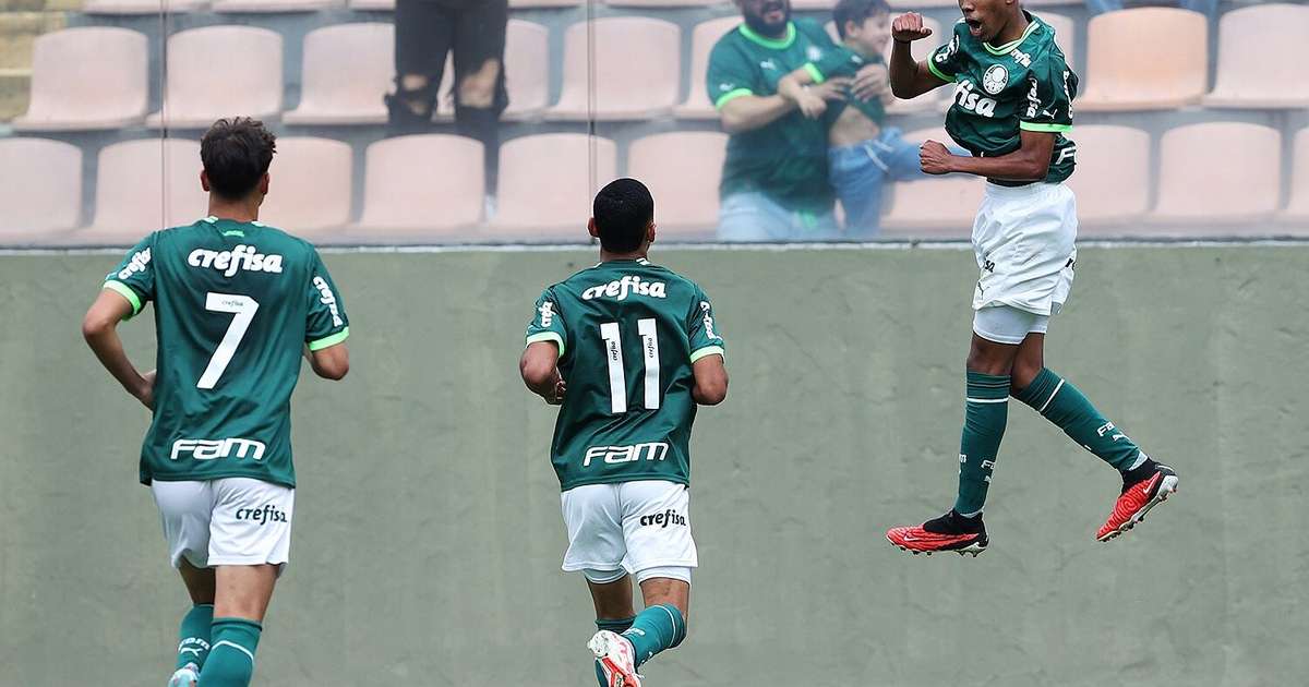 Palmeiras bate São Paulo e conquista o bicampeonato do Brasileiro Sub-17