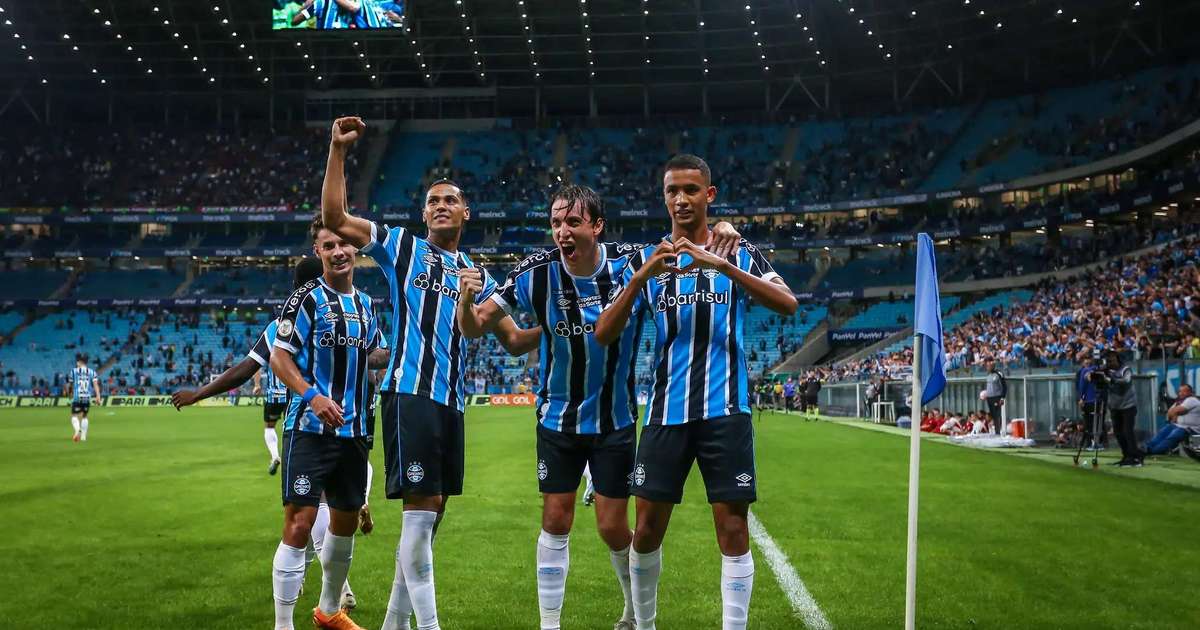 Grêmio ultrapassa marca de mil gols no Brasileirão por pontos corridos