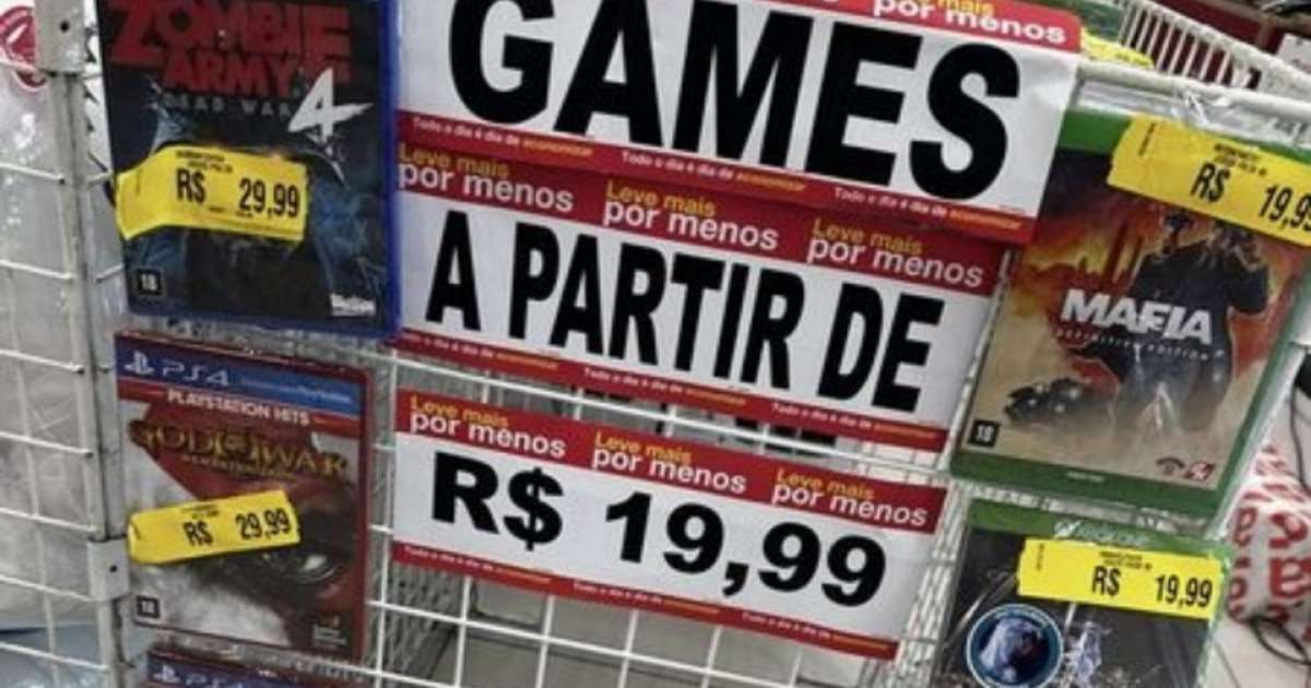 Vai comprar? Americanas faz promoção com jogos de PS4 e Xbox One por R$ 20  