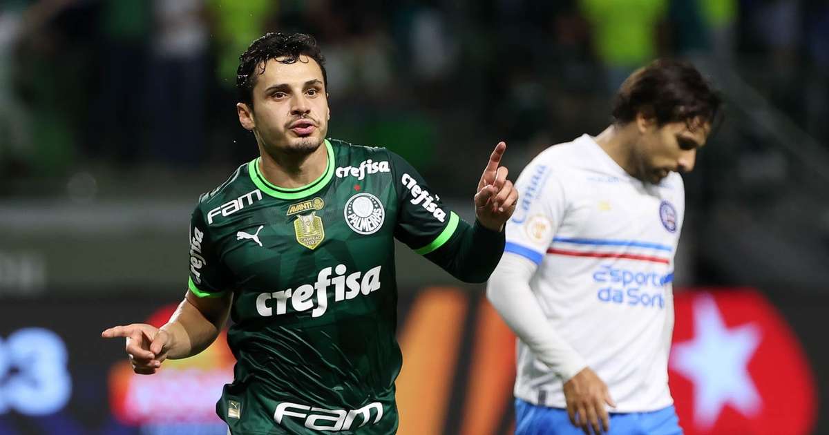 Palmeiras vence o Bahia, engata a terceira e assume a vice-liderança do Brasileirão