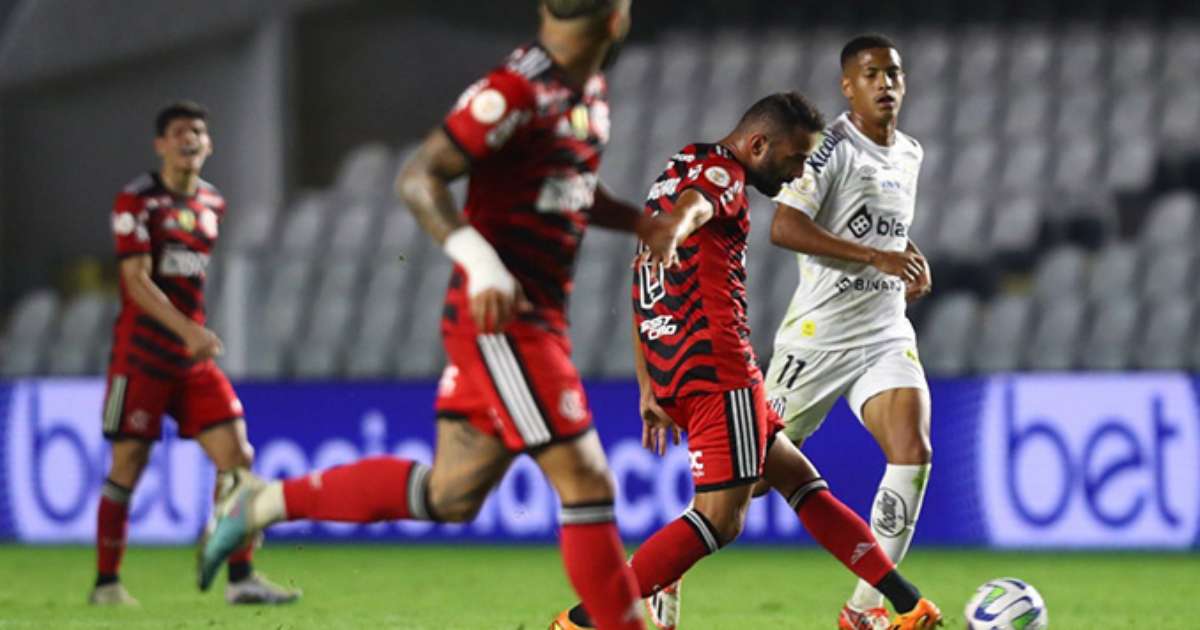 FLAMENGO X SANTOS: ONDE ASSISTIR AO VIVO, HORÁRIO E ESCALAÇÕES PELA 31ª  RODADA DO BRASILEIRÃO 