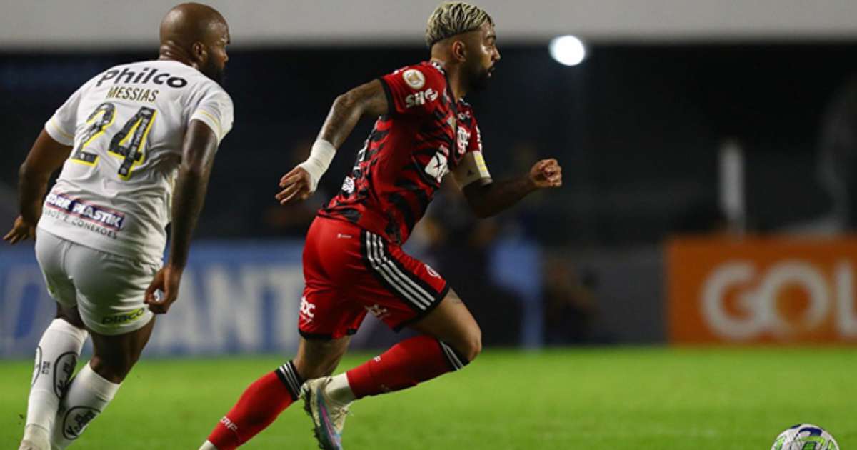 Gabigol volta ao Flamengo 200%; veja retrospecto contra o Santos, flamengo