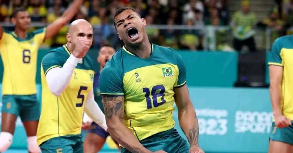 Pan: invicto, Brasil bate Cuba e vai às semifinais do vôlei