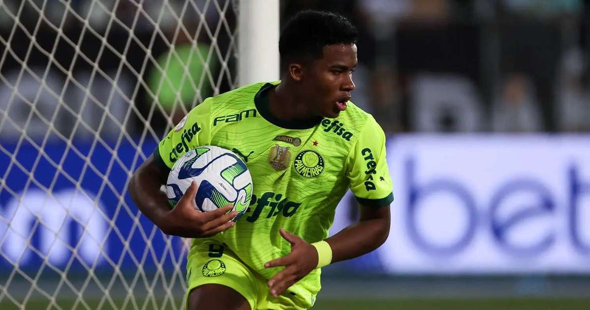 Endrick é o jogador mais jovem a conquistar um título de campeão brasileiro