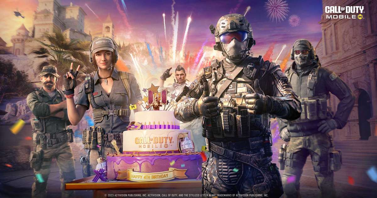 Call of Duty Mobile celebra 4º aniversário com retorno de modo