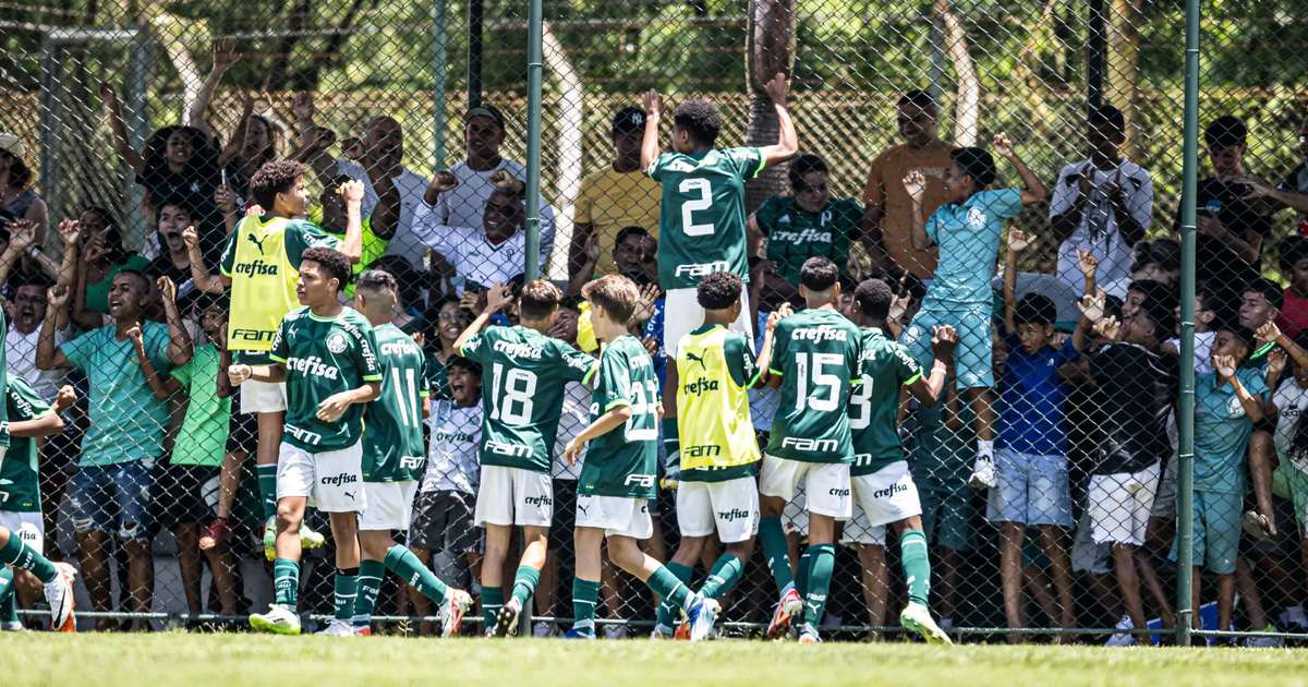 Palmeiras bate Santos nos pênaltis e é campeão do Campeonato Paulista sub-13