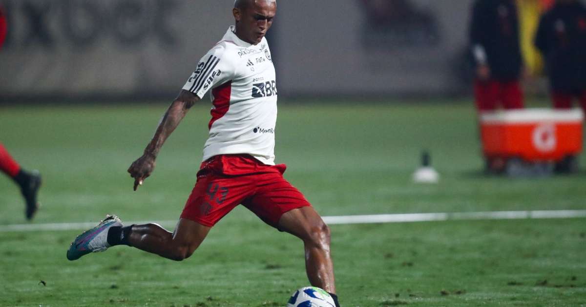 Recuperado, Wesley volta ao Flamengo diante do Palmeiras