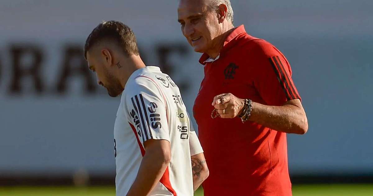 Tite mantém dúvidas em escalação do Flamengo contra o Palmeiras