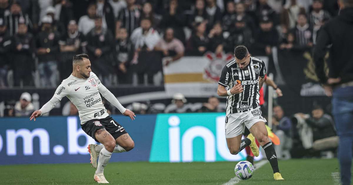 Corinthians recebe o Atlético-MG visando subir na tabela do Brasileirão