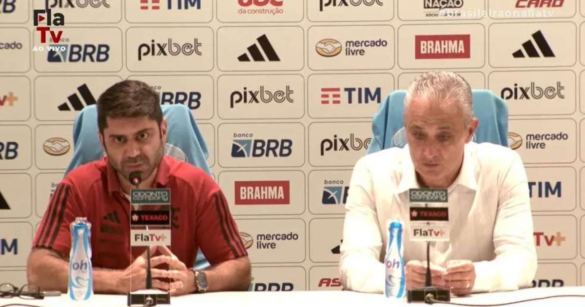 AO VIVO! Confira a entrevista coletiva de Tite após derrota do Flamengo no  Brasileirão