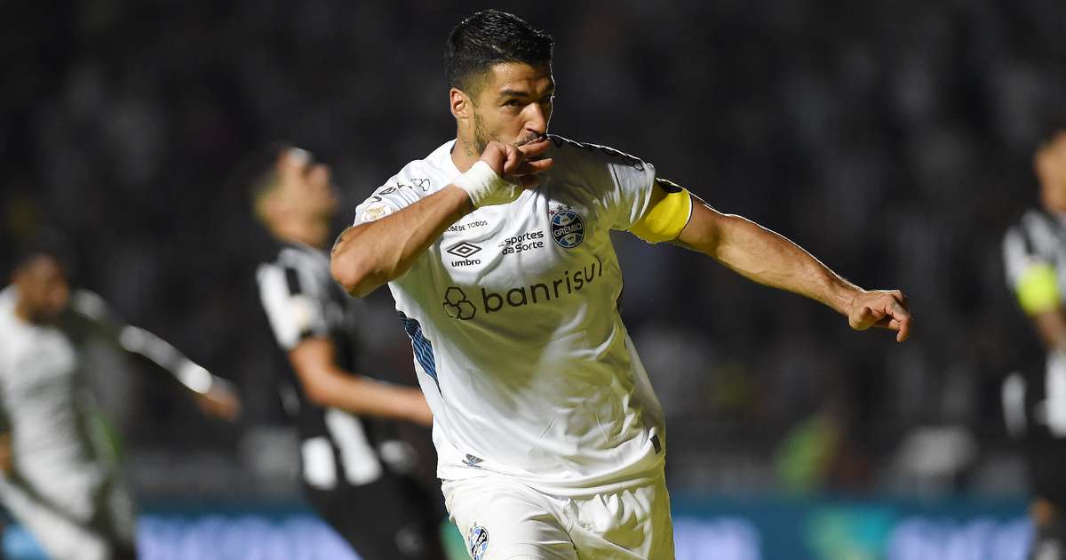 Brilho de Suárez coloca o Grêmio na briga pelo título do Brasileirão