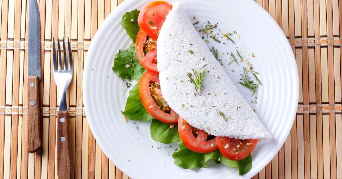 4 receitas de tapioca fit para o pré-treino