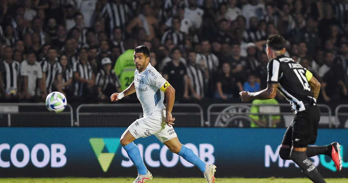 VÍDEO: os melhores momentos da grande virada do Grêmio sobre o Botafogo pelo Brasileirão