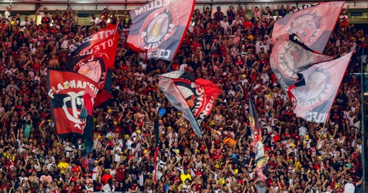 Flamengo tem média de público maior que Manchester City, Barcelona e Paris Saint Germain