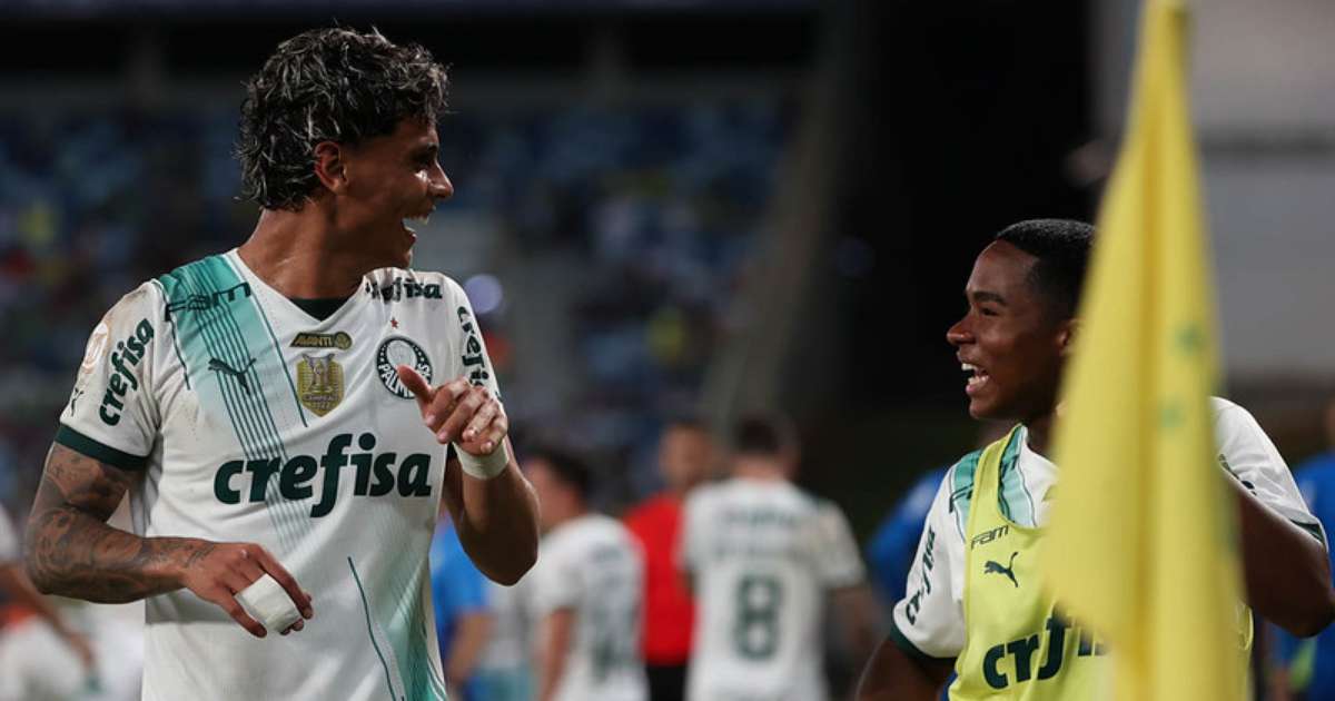 Grandes amigos no Palmeiras, Endrick e Ríos se enfrentam pelas Eliminatórias