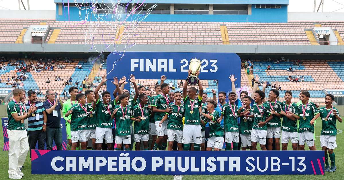 Palmeiras é campeão invicto de mais um torneio de base na Europa - Lance!