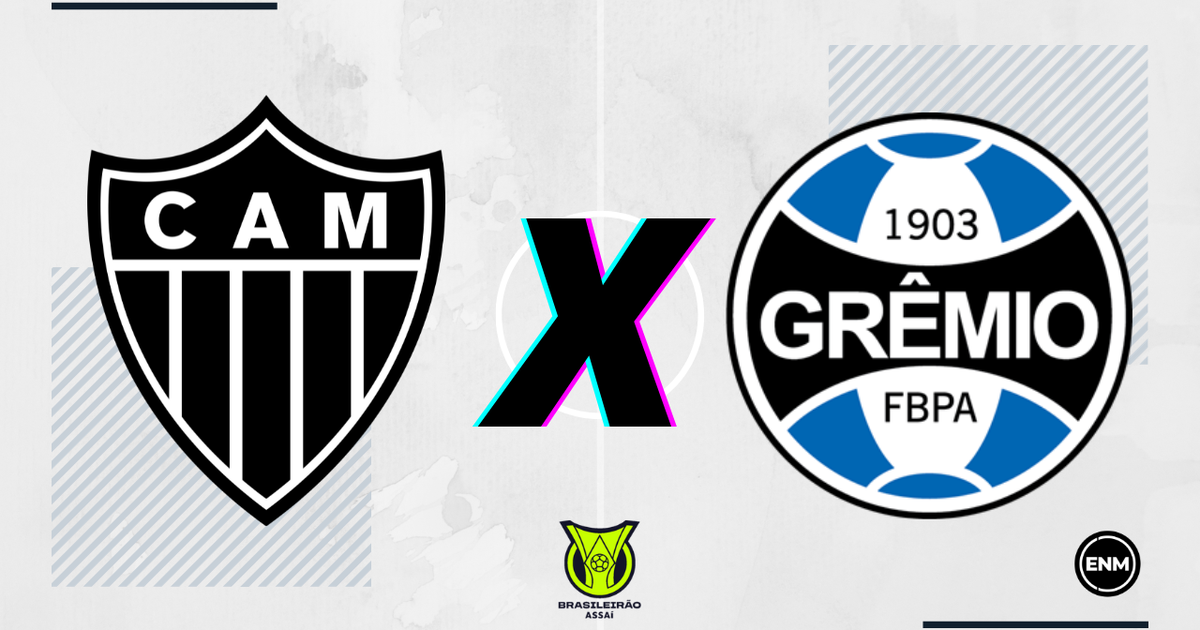Atlético-MG x Grêmio: escalações, retrospecto, onde assistir, arbitragem e palpites