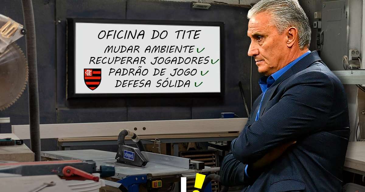 Movimento e equilíbrio: mecânica de Tite funciona, e engrenagem do Flamengo volta a atuar em modo potência