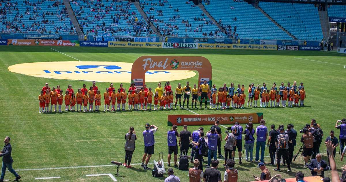 Após empate com o Grêmio, Internacional é campeão do Campeonato Gaúcho feminino