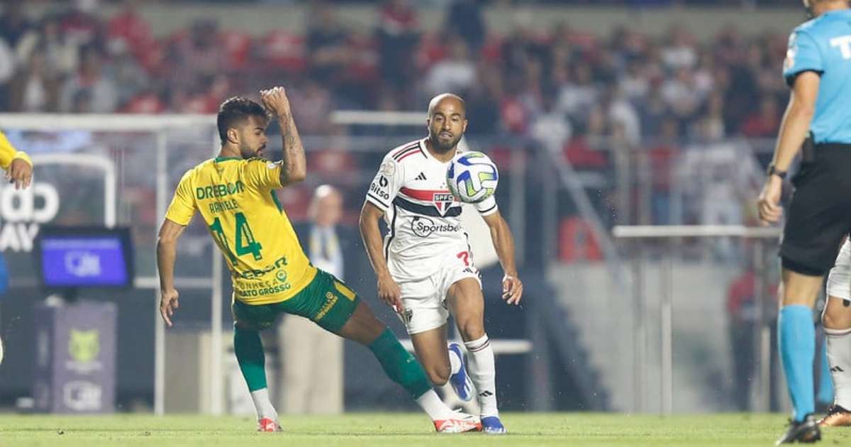 São Paulo e Cuiabá empatam em jogo morno e sem gols 